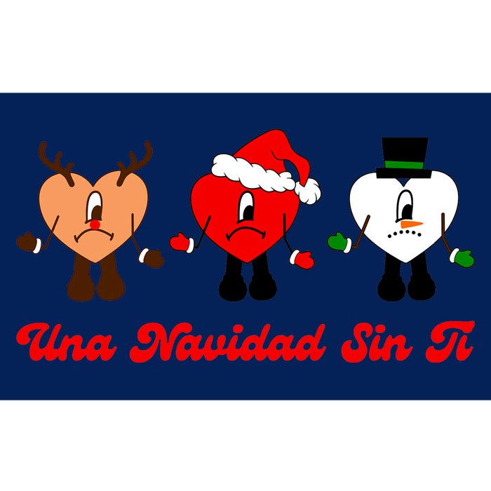 Una Navidad Sin Ti Broken Crying Heart Un Verano Sin Ti Christmas Reindeer Santa Bumper Sticker