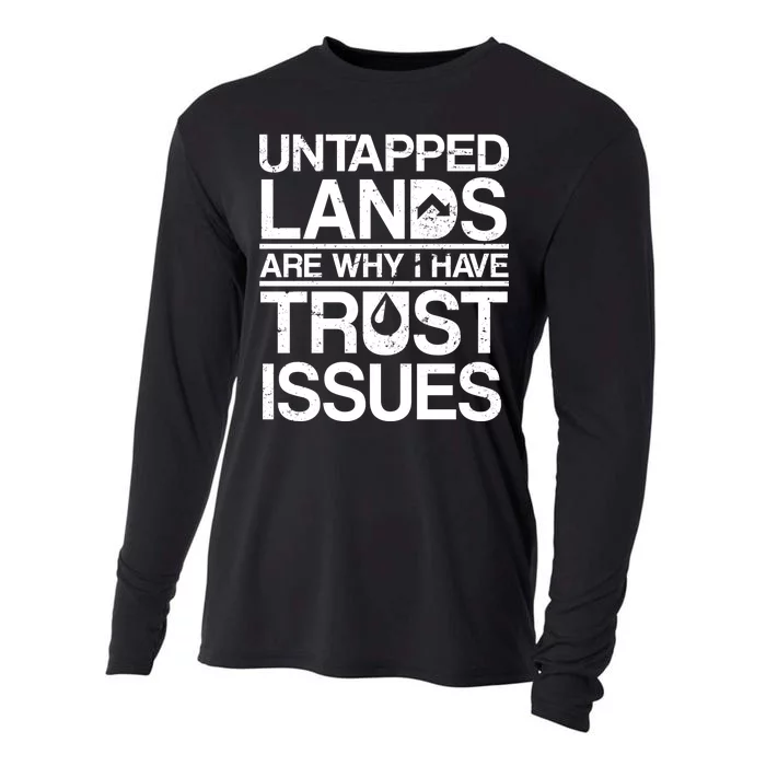 Untapped Lands Trust Issues Cooling Performance Long Sleeve Crew