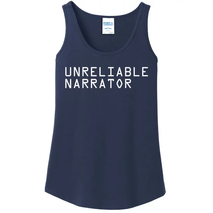 Unreliable Narrator Ladies Essential Tank