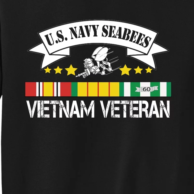 US. Na Vy Sea Bee Vietnam Veteran Flag Sweatshirt