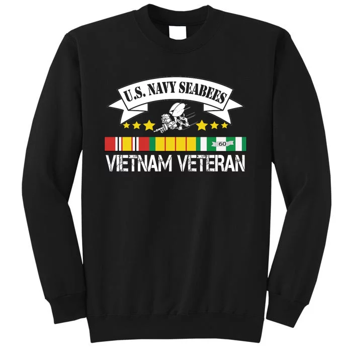 US. Na Vy Sea Bee Vietnam Veteran Flag Sweatshirt