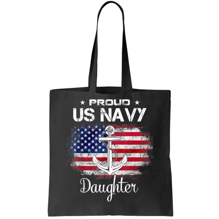 Us Na Vy Proud Daughter Proud Us Na Vy Daughter Tote Bag