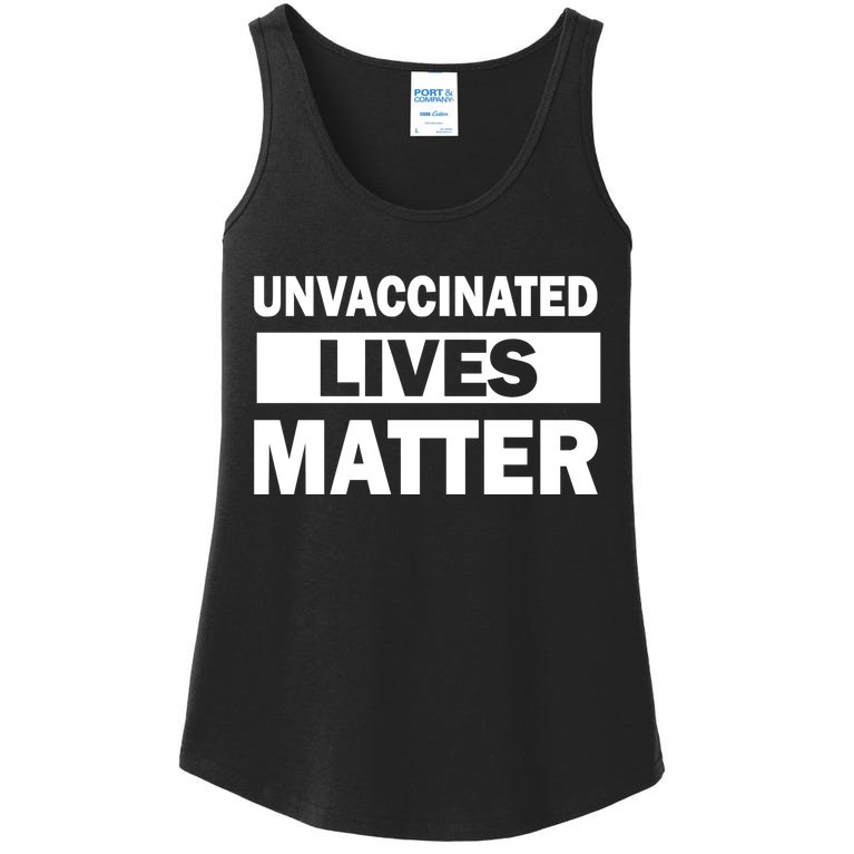 Unvaccinated Lives Matter Ladies Essential Tank
