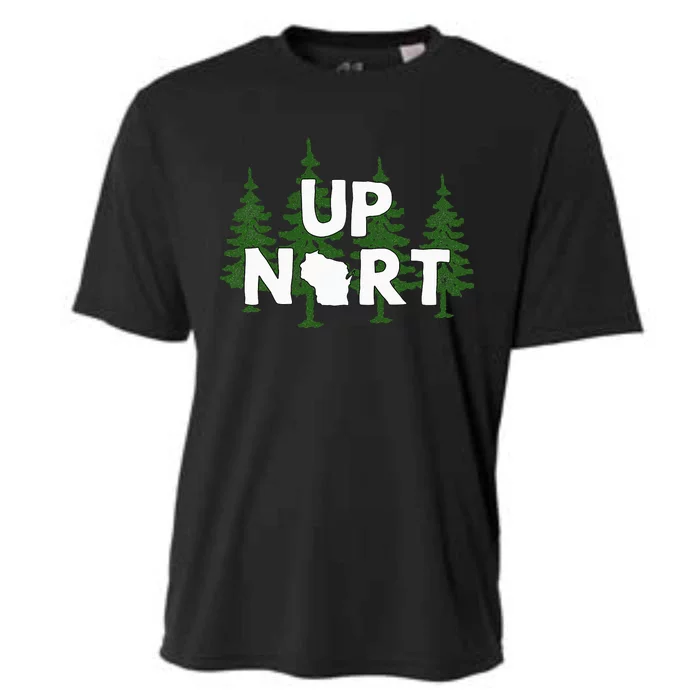 Up Nort Wisconsin Yooper Up North Cooling Performance Crew T-Shirt