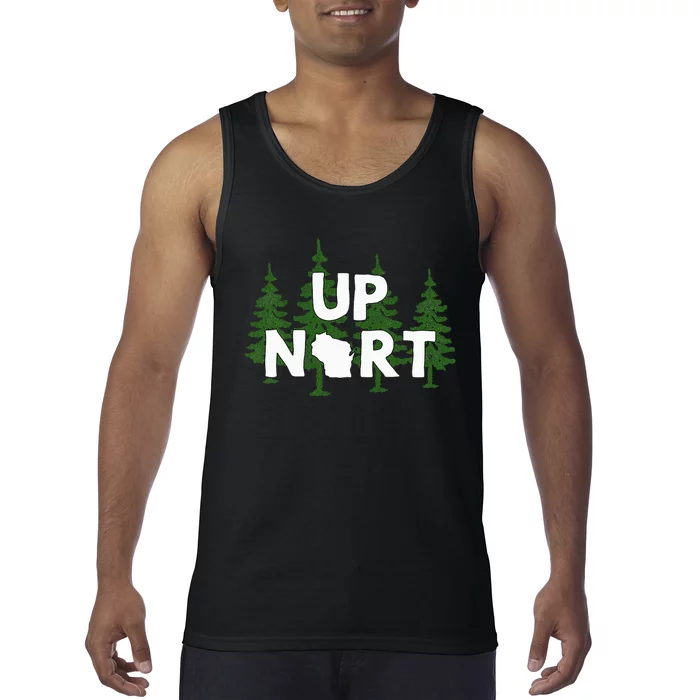 Up Nort Wisconsin Yooper Up North Tank Top