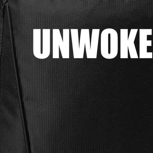 UNWOKE Anti Woke Counter Culture Fake Woke Classic City Backpack