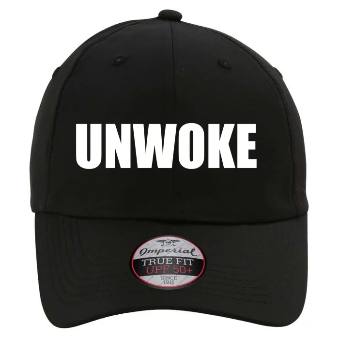 UNWOKE Anti Woke Counter Culture Fake Woke Classic The Original Performance Cap