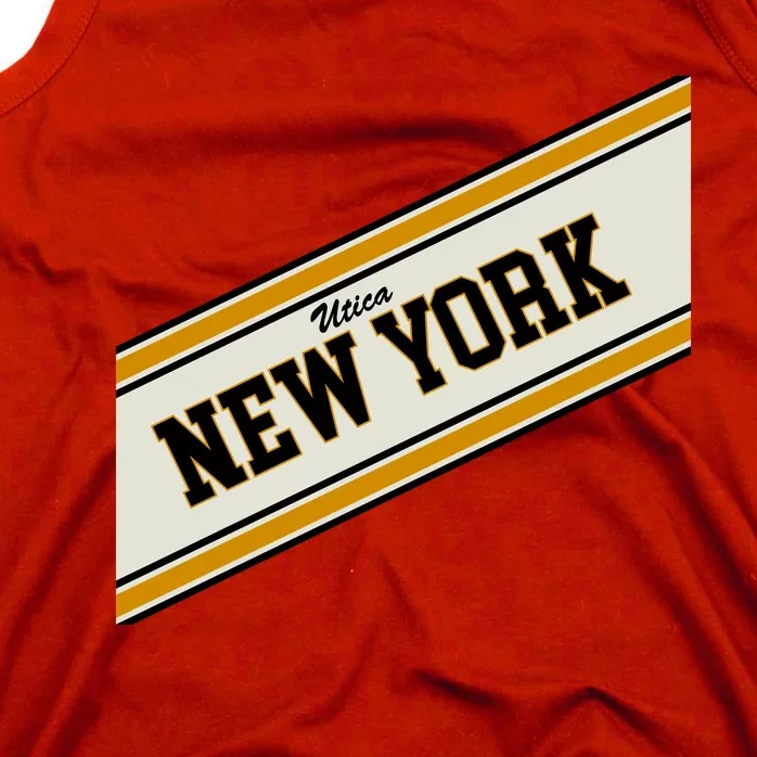 Utica New York Varsity Logo Tank Top