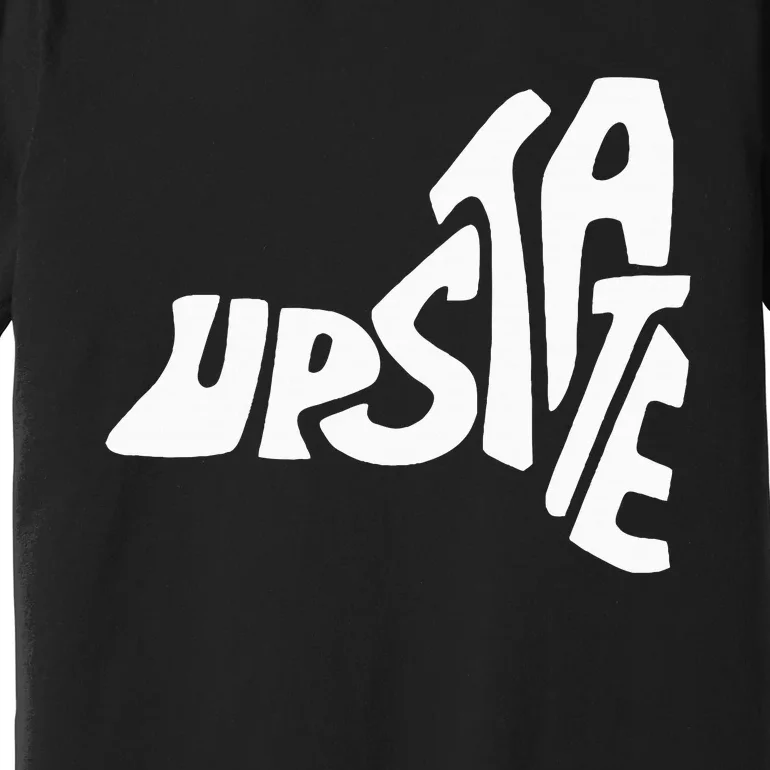 Upstate New York Ny State Shape Premium T-Shirt