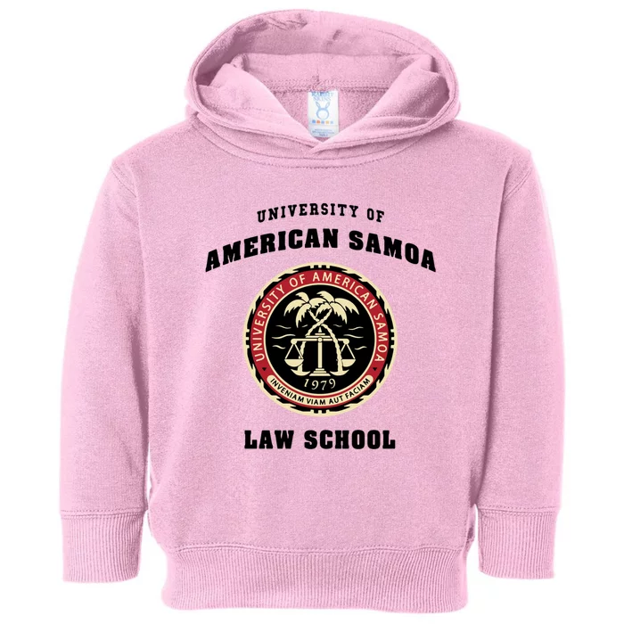 University Of American Samoa Law School Gift Toddler Hoodie