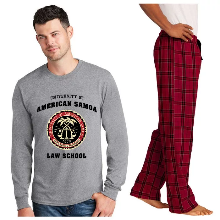 University Of American Samoa Law School Gift Long Sleeve Pajama Set