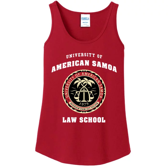 University Of American Samoa Law School Gift Ladies Essential Tank