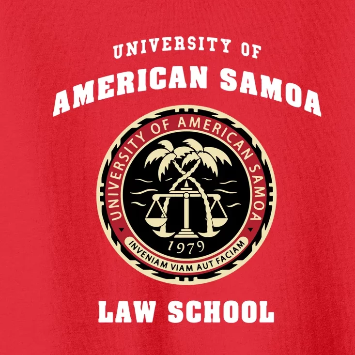 University Of American Samoa Law School Gift Toddler T-Shirt