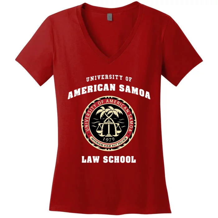 University Of American Samoa Law School Gift Women's V-Neck T-Shirt