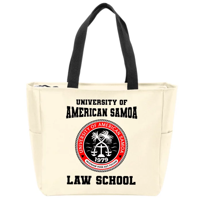 University Of American Samoa Law School Better Call Saul Zip Tote Bag