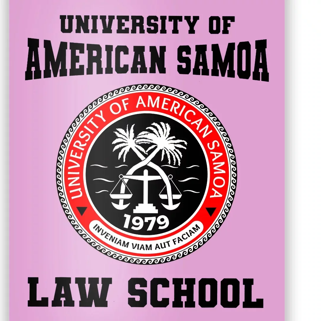 University Of American Samoa Law School Better Call Saul Poster