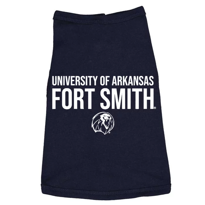 University Of Arkansas Fort Smith Lions Stacked Doggie Tank