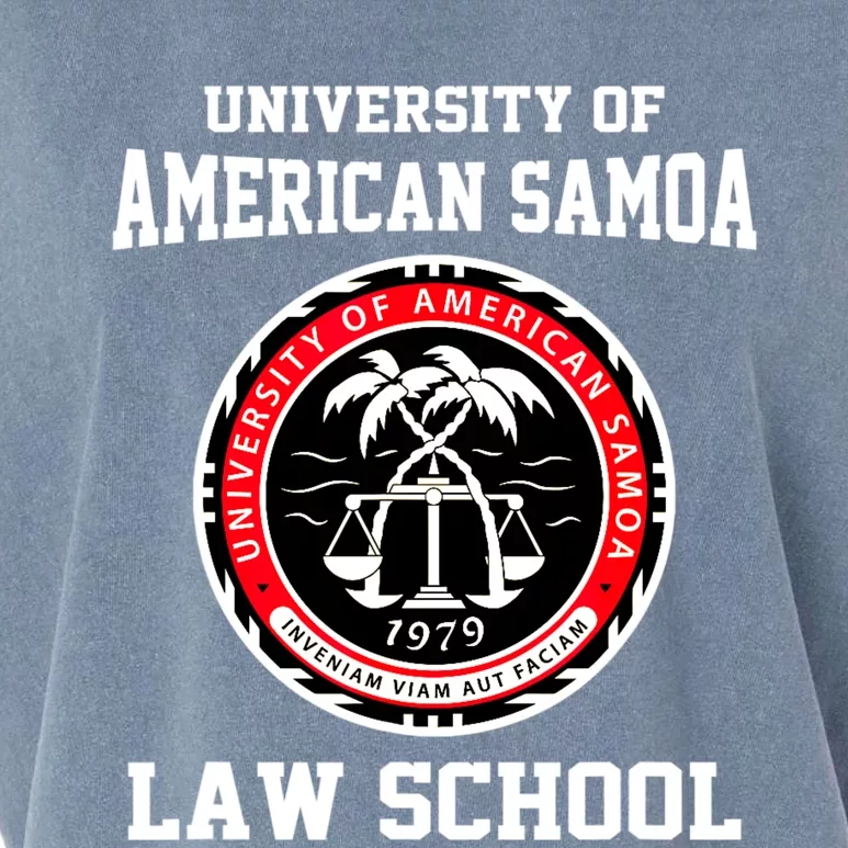 University Of American Samoa Law School Apparel Garment-Dyed Women's Muscle Tee