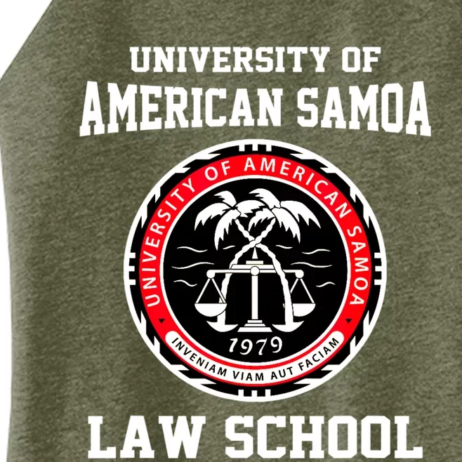 University Of American Samoa Law School Apparel Women’s Perfect Tri Rocker Tank