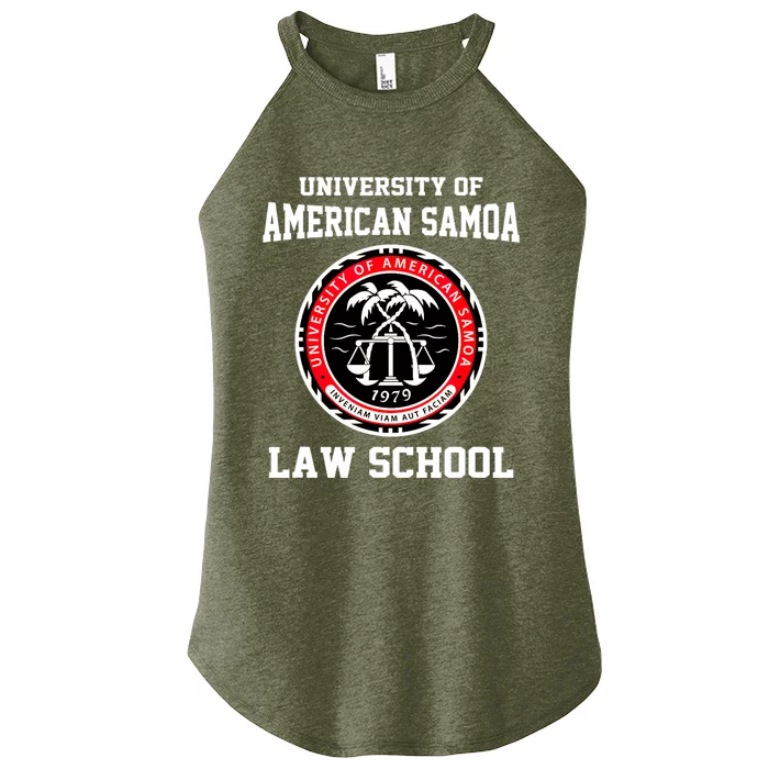 University Of American Samoa Law School Apparel Women’s Perfect Tri Rocker Tank