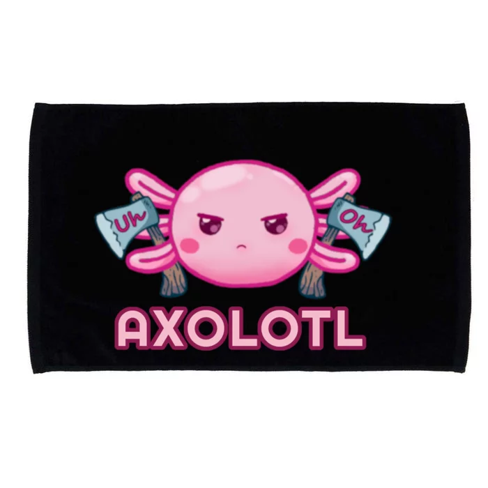 Uh Oh Axolotl Microfiber Hand Towel