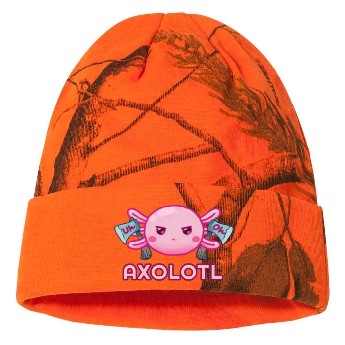 Uh Oh Axolotl Kati - 12in Camo Beanie