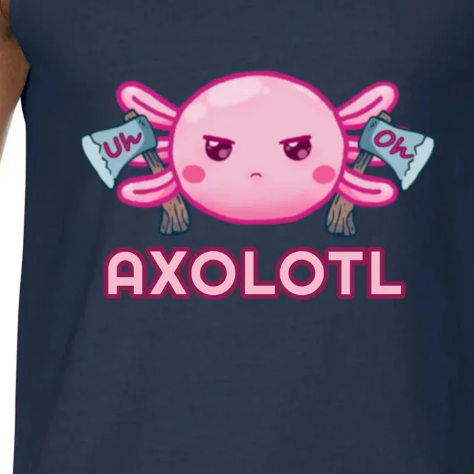 Uh Oh Axolotl Comfort Colors® Tank Top