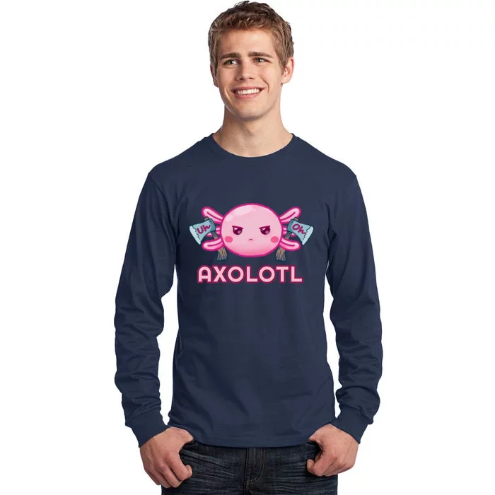 Uh Oh Axolotl Tall Long Sleeve T-Shirt