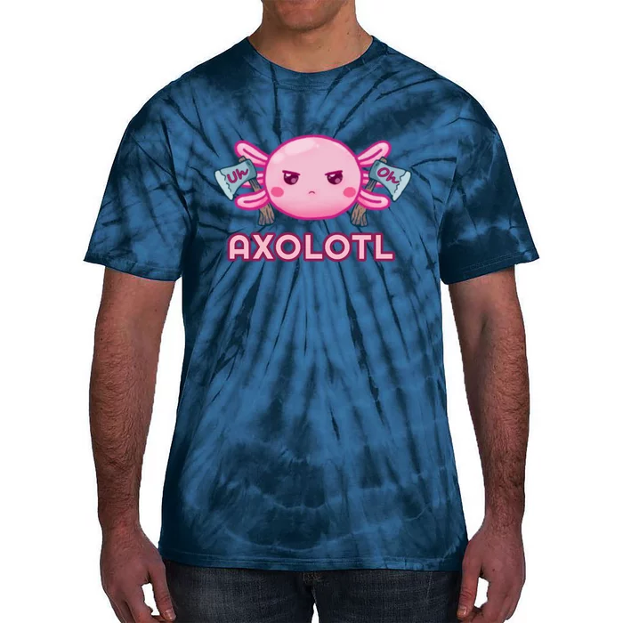 Uh Oh Axolotl Tie-Dye T-Shirt