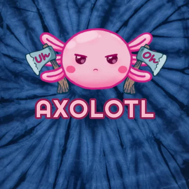 Uh Oh Axolotl Tie-Dye T-Shirt