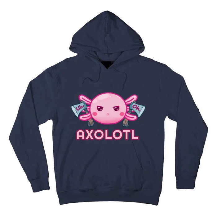 Uh Oh Axolotl Tall Hoodie