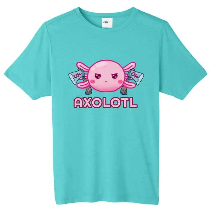 Uh Oh Axolotl ChromaSoft Performance T-Shirt