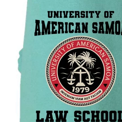 University Of American Samoa Law School Gift Doggie 3-End Fleece Hoodie