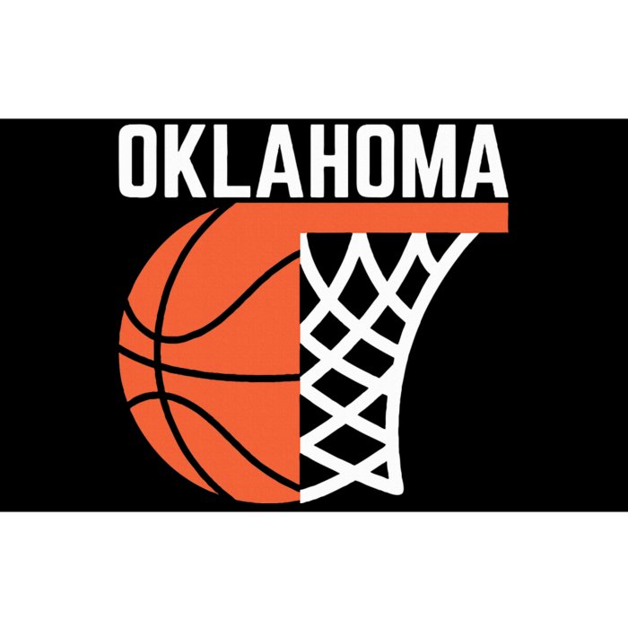 Usa Oklahoma Basketball State Net Graphic Sports Players Art Bumper Sticker