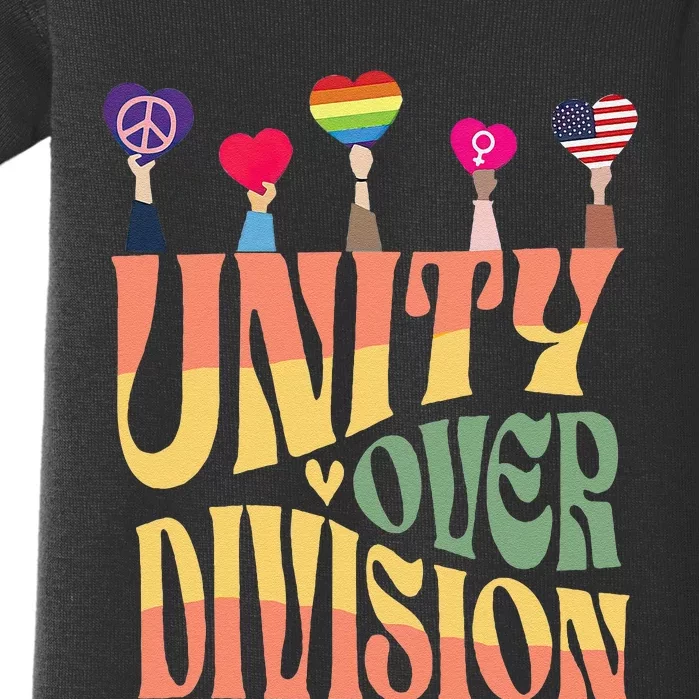 Unity Over Division Baby Bodysuit