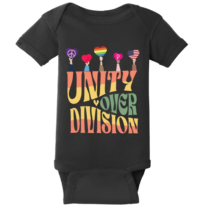 Unity Over Division Baby Bodysuit