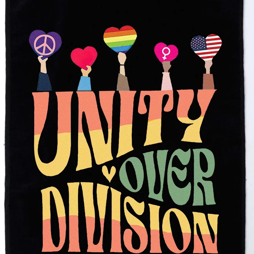 Unity Over Division Platinum Collection Golf Towel