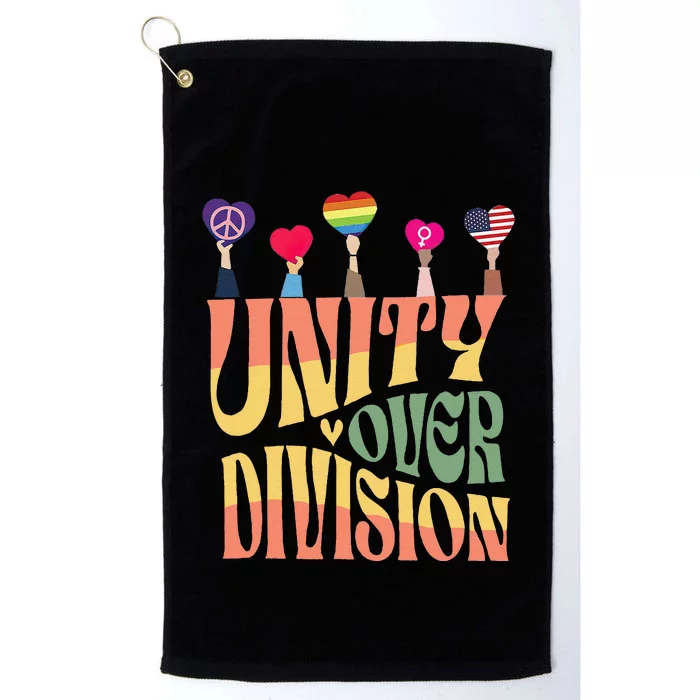 Unity Over Division Platinum Collection Golf Towel