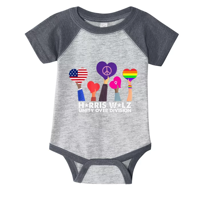 Unity Over Division Infant Baby Jersey Bodysuit