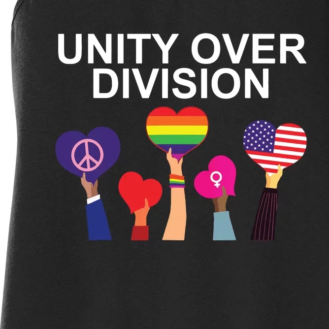 Unity Over Division Women's Racerback Tank