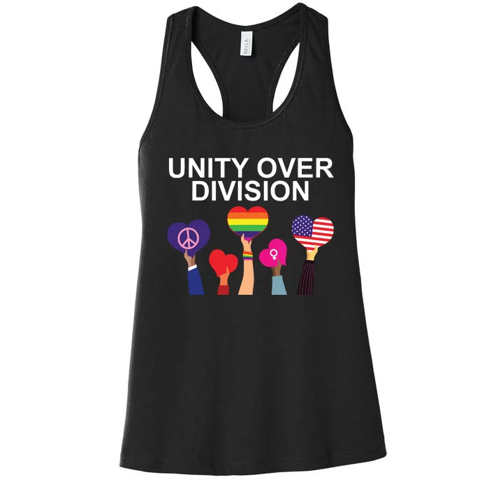 Unity Over Division Women's Racerback Tank