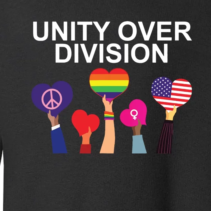 Unity Over Division Toddler Sweatshirt