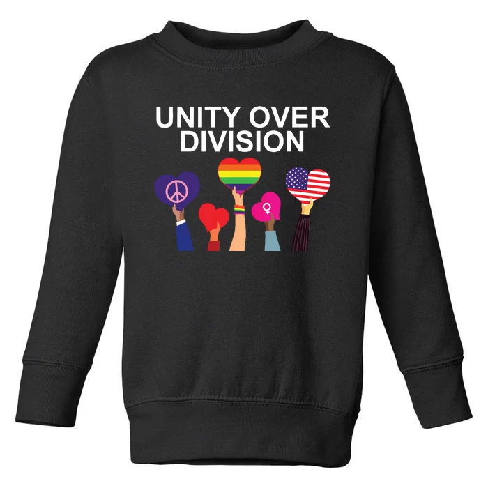 Unity Over Division Toddler Sweatshirt