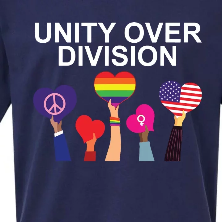 Unity Over Division Sueded Cloud Jersey T-Shirt