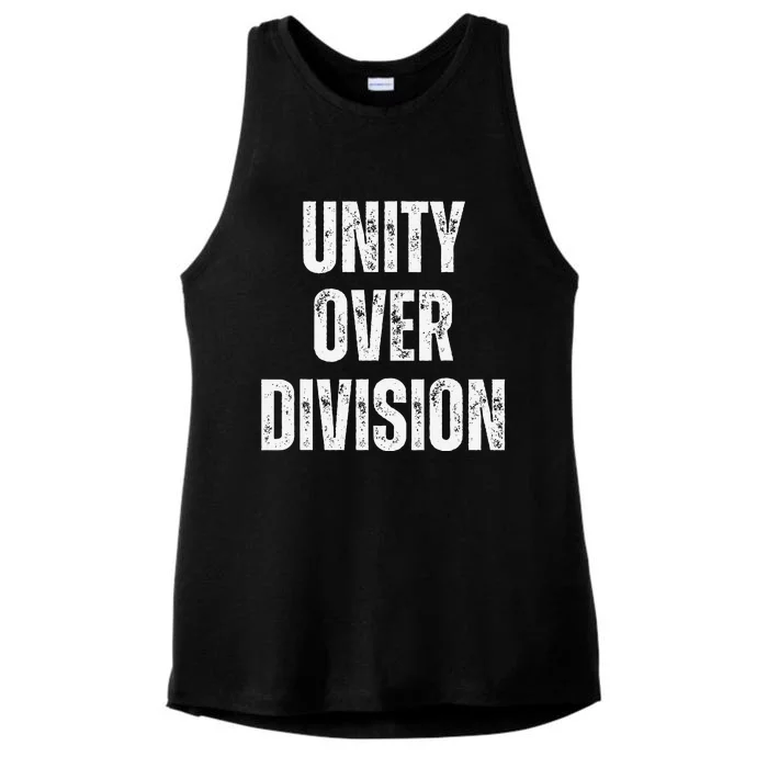 Unity Over Division 2024 Ladies Tri-Blend Wicking Tank