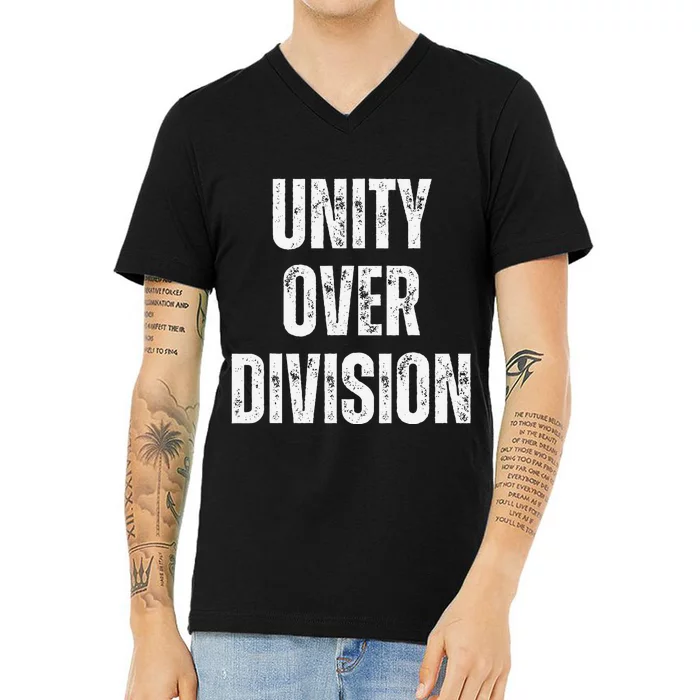 Unity Over Division 2024 V-Neck T-Shirt