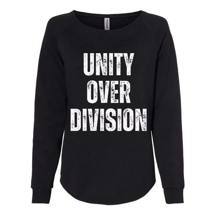 Unity Over Division 2024 Womens California Wash Sweatshirt