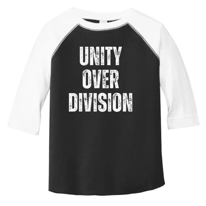 Unity Over Division 2024 Toddler Fine Jersey T-Shirt