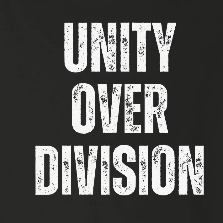 Unity Over Division 2024 Toddler Long Sleeve Shirt