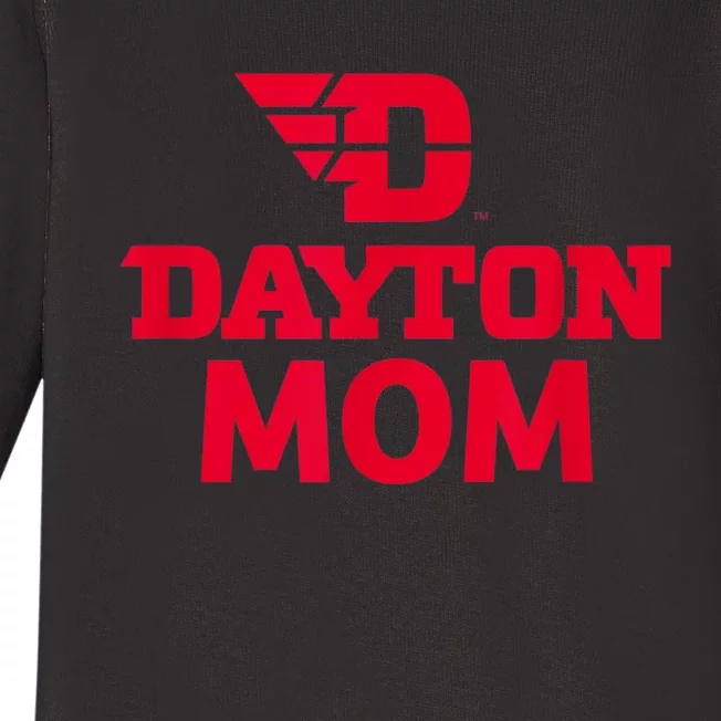 University Of Dayton Flyers Mom Baby Long Sleeve Bodysuit